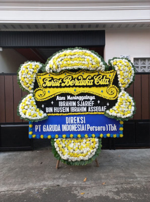 Papan Bunga Duka di Candisari